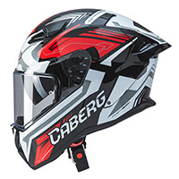 Casco Caberg Drift Evo 2 Jarama Nero Rosso Bianco - img 2