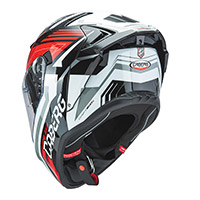 Casco Caberg Drift Evo 2 Jarama negro rojo blanco - 3