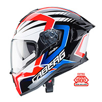 Caberg Drift Evo Mr55 Helmet White Red Blue