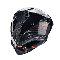 Caberg GP01 Carbon Helm schwarz glänzend - 3
