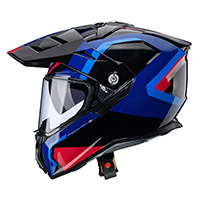 Casco Caberg Tanami Scram Blu Rosso - img 2