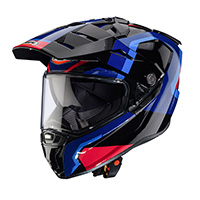 Casco Caberg Tanami Scram Blu Rosso