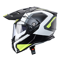 Casco Caberg Tanami Scram Grigio Giallo Opaco - img 2