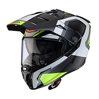 Casco Caberg Tanami Scram Grigio Giallo Opaco
