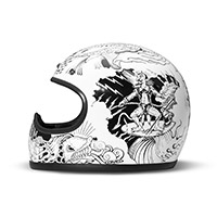 Casque Dmd Racer Aequilibrium Blanc