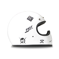 Casco Dmd Racer Flash blanco