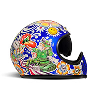 DMD SEVEVENGEVEN HELMET FLOWER POWER