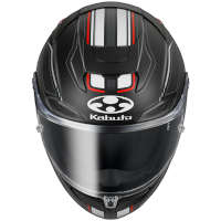 Kabuto Full Face Helmet F17 Gp Forte Red - 3