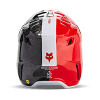 Fox V3 Rs Optical Helmet Red Fluo - 4