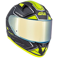 Givi 50.6 スポーツディープヘルメットチタンイエロー