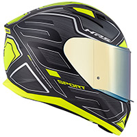 Casco Givi 50.6 Sport Deep titanio amarillo - 4