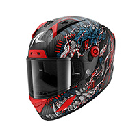 Casque Shark Aeron Shaytan 2 Mat rouge mat