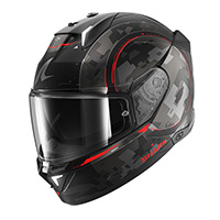 Casco Shark Skwal I3 Gang Mat Rosso