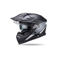 Ufo Cosmos Helmet Black Grey Matt - img 2