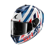 Casco Shark Spartan RS Dashed blu rosso