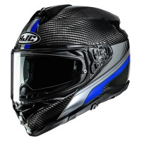 Casco Hjc F72 Carbon Eos blu