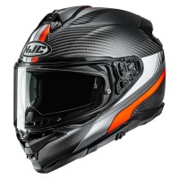 Casco Hjc F72 Carbon Eos arancio opaco