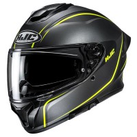 Hjc C71 Quez Helm gelb matt