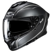 Hjc C71 Quez Helm grau matt