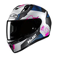 HJC C10 Aspa Helm blau