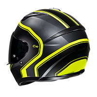 Casco HJC C10 Elie amarillo negro - 3