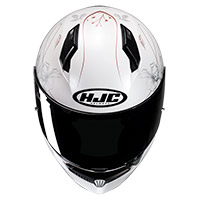 HJC C10 エピック ヘルメット ホワイト ピンク - 3