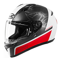 HJC C10 FQ20 Helm weiß rot