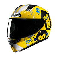 Hjc C10 Geti Helmet Yellow Kinder