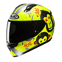 Hjc C10 Geti Helmet Yellow Fluo Kinder