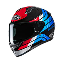 Hjc C10 Hiper Helmet White Red