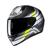 Hjc C10 Hiper Helmet White Red