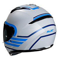 Hjc C10 Lito Helmet Blue Grey - 3