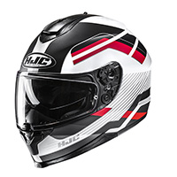 Casco Hjc C70n Belis Bianco Rosso