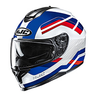 Casque Hjc C70n Belis Bleu Rouge