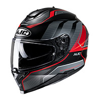 HJC C70 Nian Helm grau schwarz