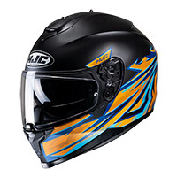 Casco Hjc C70 Pentas Arancio Blu