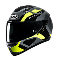 Casco Hjc C10 Tins Giallo Nero