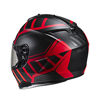 Casco Hjc C70N Holt rojo