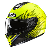 Hjc C70n Sway Helmet Yellow