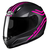 HJC CL Y ストリックス ユースヘルメット ブラック ピンク