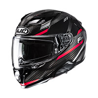 Hjc F71 Carbon Esira Helmet Blue