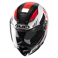 Casco Hjc F70 Carbon Kesta Rosso - img 2