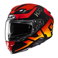 Hjc F71 Bard Helmet Red