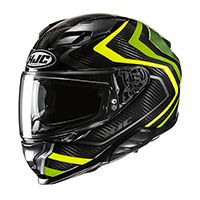 Hjc F71 Carbon Nevio Helmet Yellow