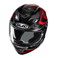 Hjc F71 Carbon Nevio Helmet Red