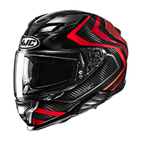 Hjc F71 Carbon Nevio Helmet Red