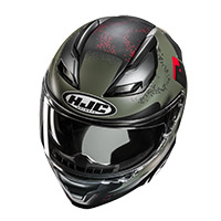 Hjc F71 Faco Helmet Green Matt