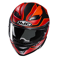 Hjc F71 アイドル ヘルメット レッド - 3
