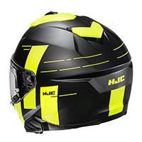 HJC i71 Peka Helm gelb schwarz - 3