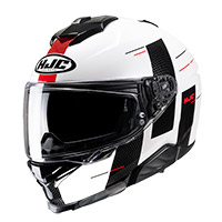 Casco Hjc I71 Peka Rosso Nero